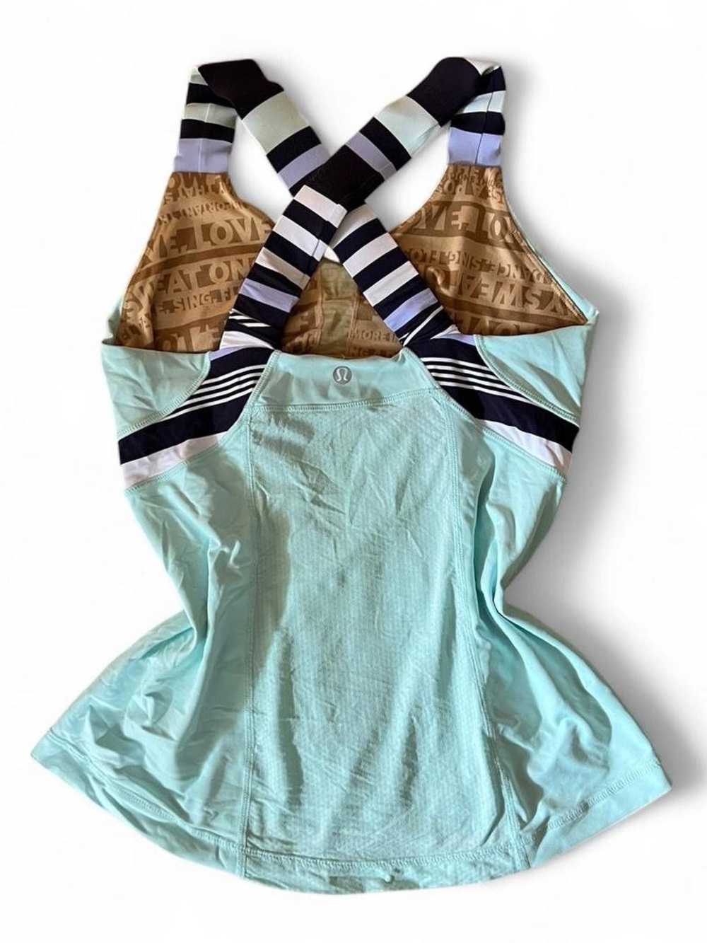 Vintage Lululemon Light Aqua Tank Top